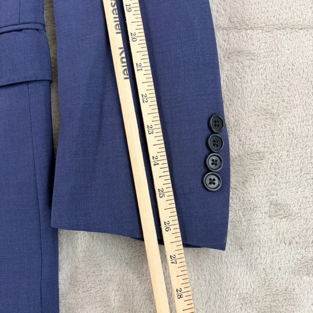 Brooks Brothers Explorer Regent Fit Suit in Blue Stretch Wool Men 50L Designer